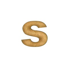 APLIQUE LETRA COMUM S - (P)